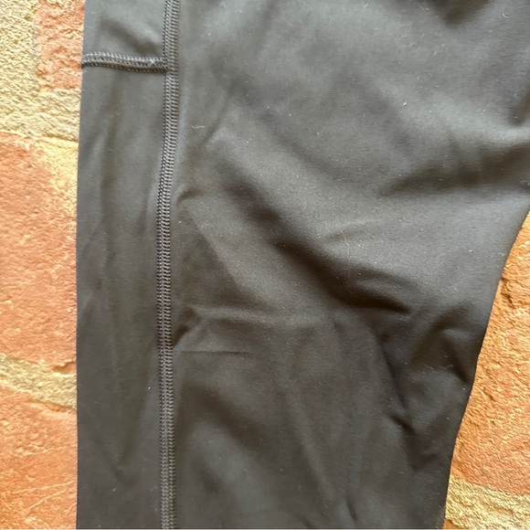 Tavi 7/8 Tie Waist Pocket Tight Leggings Yoga Pants Black Size Large - Picture 13 of 16